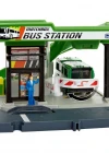 Matchbox Aksiyon Sürücüleri Otobüs Durağı Oyun Seti