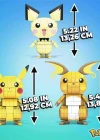 Mega Pokemon Pikachu Dönüşüm Üçlüsü