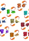 Pocket Morphers Dönüşebilen Numaralar 10lu Set