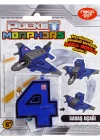 Pocket Morphers Dönüşebilen Numaralar Savaş Uçağı