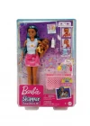 Barbie Bebek Bakıcılığı Oyun Seti HJY34