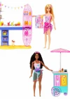 Barbie Brooklyn ve Malibunun Sahildeki Yiyecek Standı HNK99