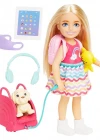 Barbie Seyahatte Chelsea Bebek ve Aksesuarları HJY17