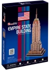 Cubic Fun 3D 39 Parça Puzzle Empire State Binası - ABD