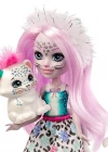 Enchantimals Popüler Karakter Bebekler - Sybill Snow Leopard ve F