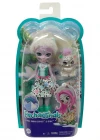 Enchantimals Popüler Karakter Bebekler - Sybill Snow Leopard ve F
