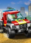 LEGO City 4x4 İtfaiye Kamyonu Kurtarma Operasyonu 60393