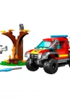 LEGO City 4x4 İtfaiye Kamyonu Kurtarma Operasyonu 60393