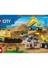 LEGO City İnşaat Kamyonları ve Yıkım Gülleli Vinç 60391