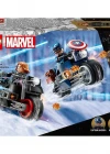 LEGO Marvel Black Widow ve Kaptan Amerika Motosikletleri 76260
