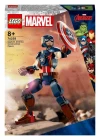 LEGO Marvel Kaptan Amerika Yapım Figürü 76258