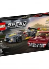 Lego Speed Champions Chevrolet Corvette C8.R Yarış Arabası ve 196