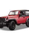 Maisto 2014 Jeep Wrangler 1-18 Model Araba s-e Kırmızı
