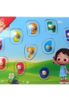 Niloya Ahşap Puzzle - Rakamlar