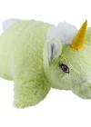 Unicorn Katlanır Yastık Peluş Yeşil