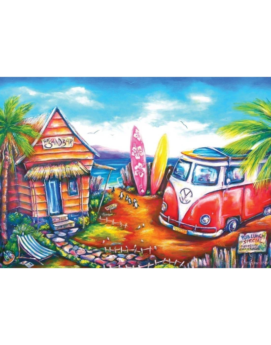 Art Puzzle Sörf Kampı 260 Parça Puzzle