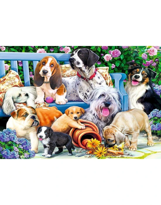 Trefl Puzzle Dog In The Garden 1000 Parça