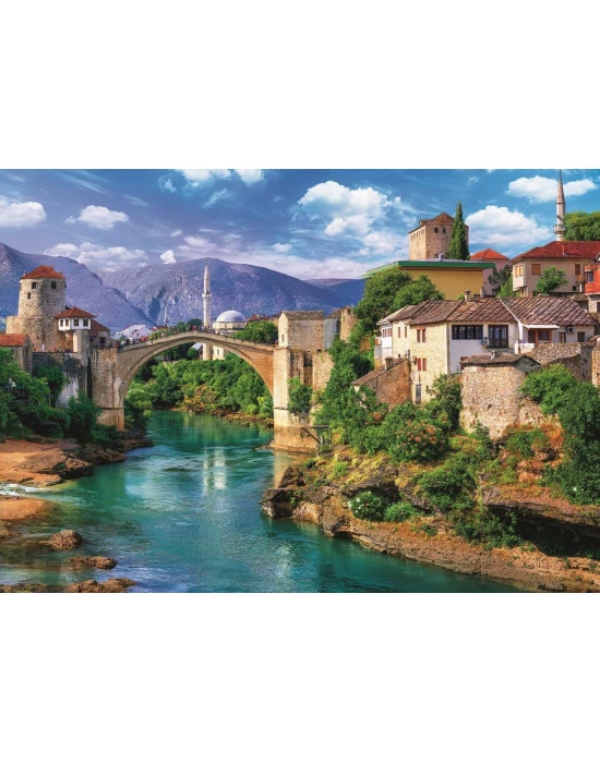Trefl Puzzle Old Bridge In Mostar, Bosnia And Herzerg 500 Parça