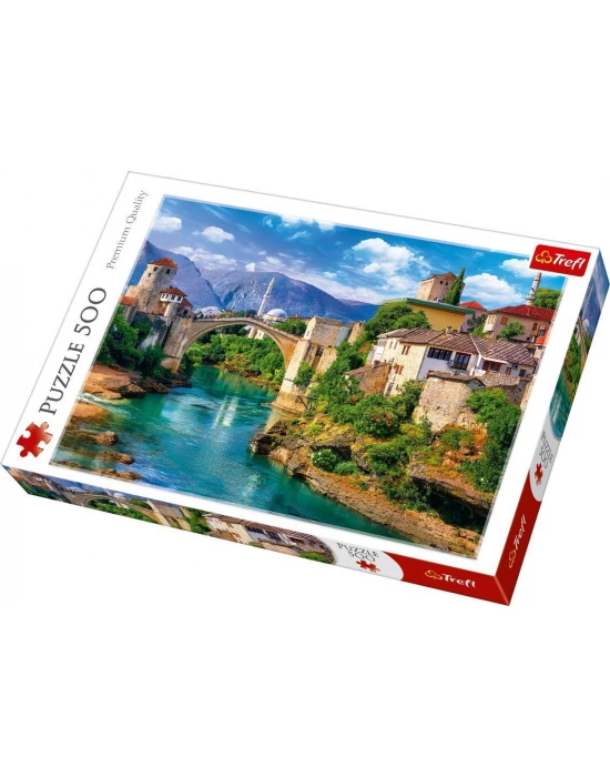 Trefl Puzzle Old Bridge In Mostar, Bosnia And Herzerg 500 Parça