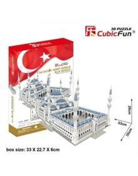 Cubic Fun 3D 321 Parça Puzzle Sultan Ahmet Camii
