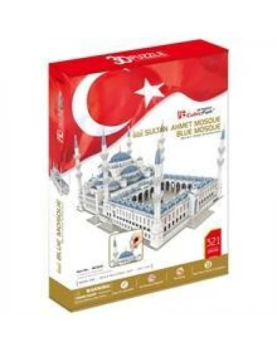 Cubic Fun 3D 321 Parça Puzzle Sultan Ahmet Camii