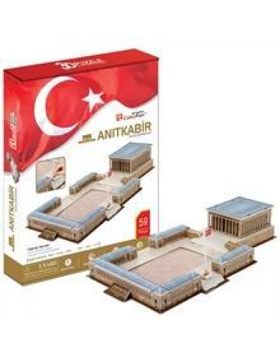 Cubic Fun 3D 59 Parça Puzzle Anıtkabir