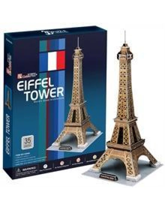 Cubic Fun 3D 35 Parça Puzzle Eyfel Kulesi - Fransa