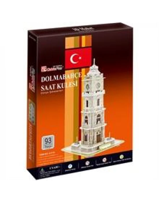 Cubic Fun 3D 93 Parça Puzzle Dolmabahçe Saat Kulesi