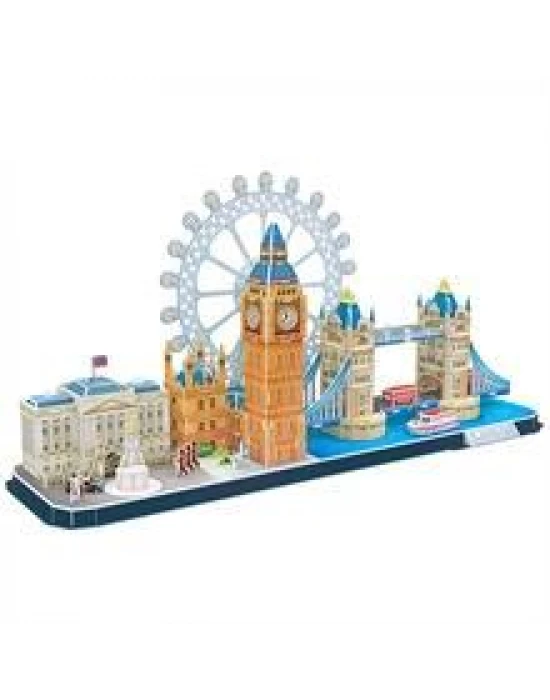 Cubic Fun 107 Parça Puzzle City Line London