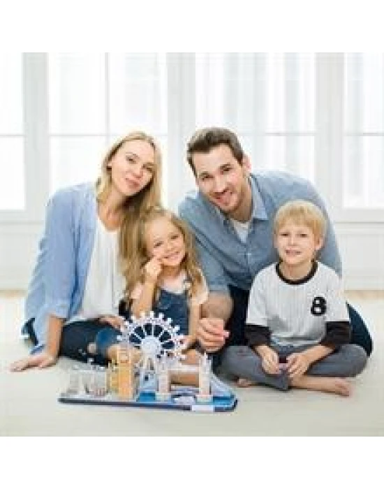 Cubic Fun 107 Parça Puzzle City Line London