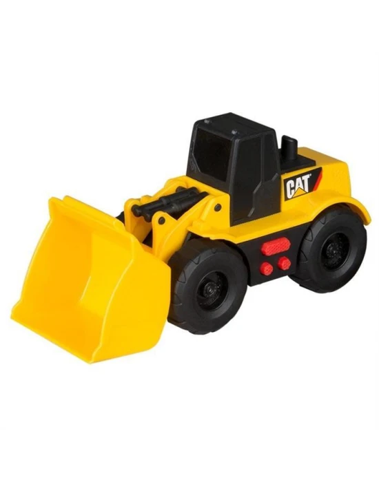 Cat Dump Truck İş Makinesi Wheel Loader Mini Sesli ve Işıklı Araç