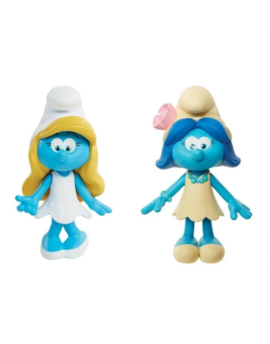 Şirinler Kayıp Köy Şirine & Smurfblossom Figür Set