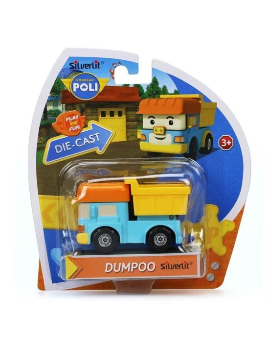 Robocar Poli Metal Araç Dumpoo Figür