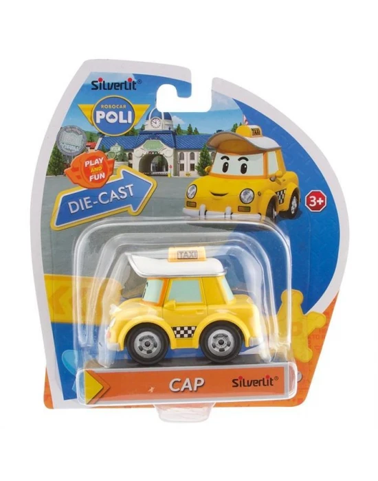Robocar Poli Metal Araç Cap Figür