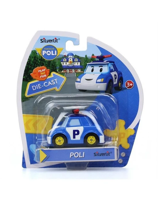 Robocar Poli Metal Araç Poli Figür