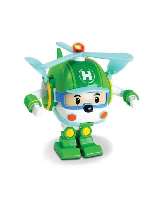 Robocar Poli Işıklı Transformers Robot Figür Helly