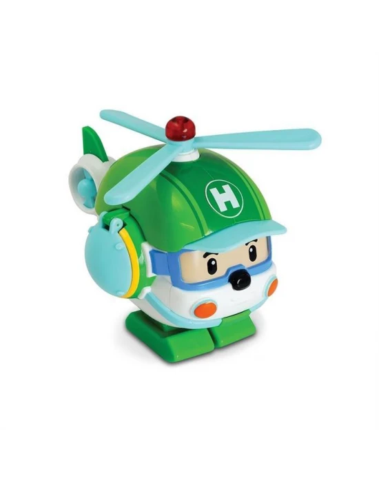 Robocar Poli Işıklı Transformers Robot Figür Helly