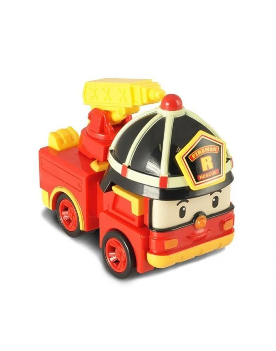 Robocar Poli Işıklı Transformers Robot Figür Roy