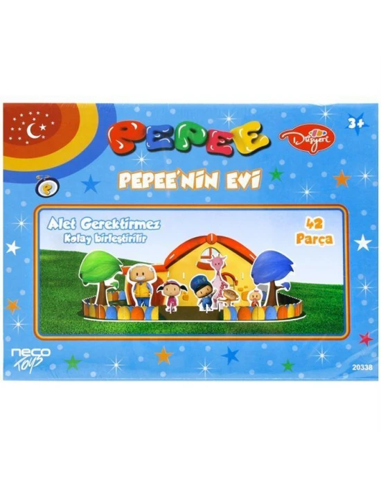 Cubic Fun 3D 42 Parça 3 Boyutlu Puzzle Pepee’nin Evi