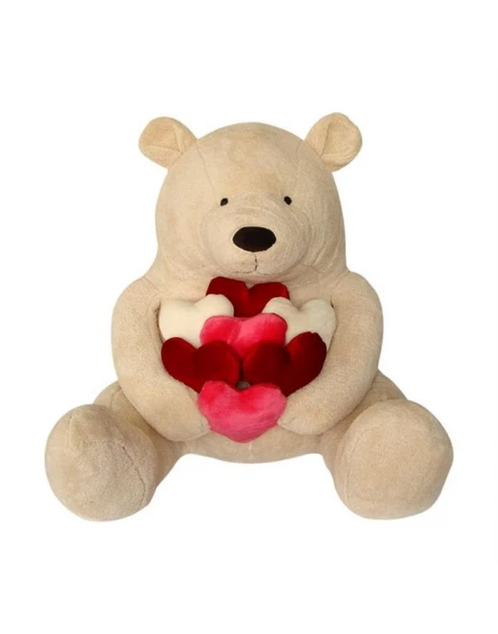 Kalpli Arne Bear 60 Cm Peluş Oyuncak