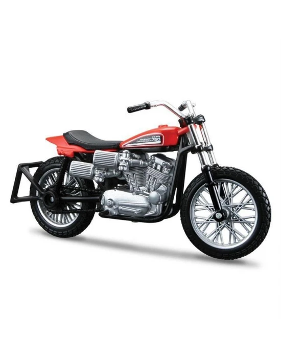 Maisto Harley Davidson 1972 XR750 Racing Bike 1:18 Model Motorsik