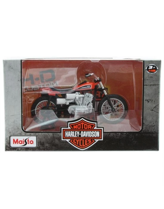 Maisto Harley Davidson 1972 XR750 Racing Bike 1:18 Model Motorsik