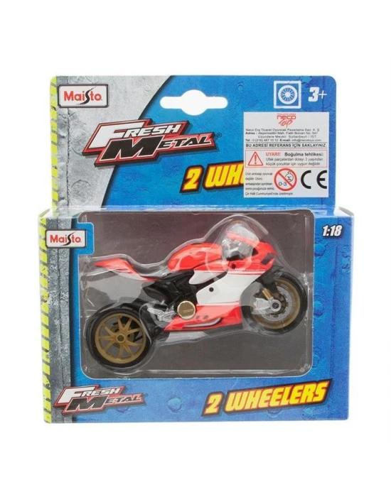 Maisto 1:18 Ducati 1199 Superleggra 2014 Model Motorsiklet