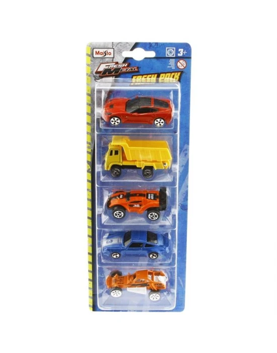 Maisto Fresh Metal 5li Oyuncak Araba Seti Model 9