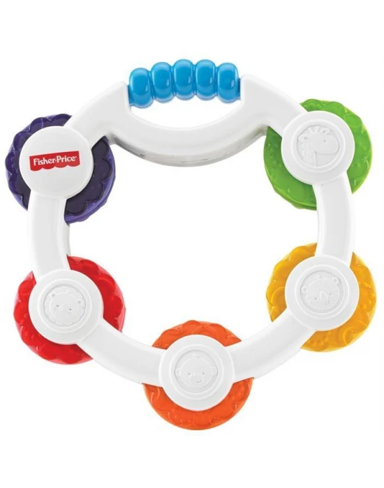 Fisher-Price Renkli Tef, Aynalı, Çıngıraklı BLT37