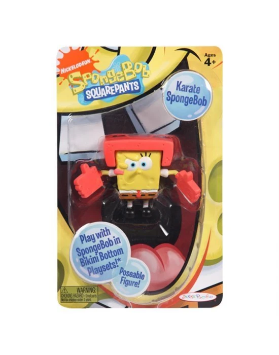 Sünger Bob Karateci Figür