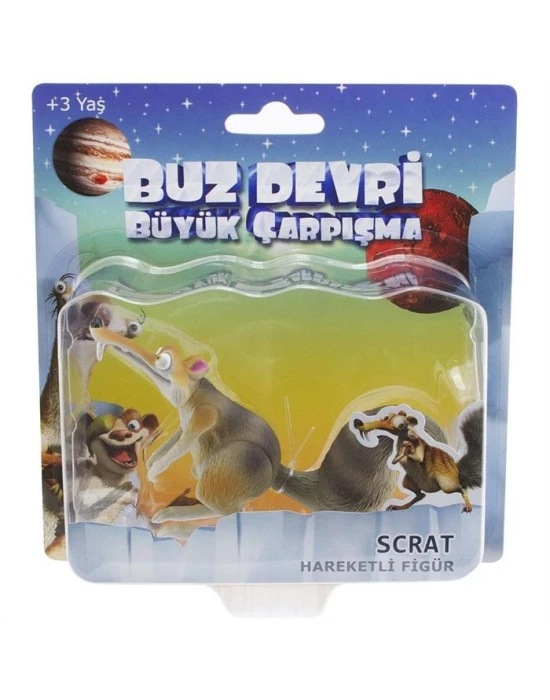 Ice Age - Buz Devri 5 Büyük Çarpışma Scrat Hareketli Figür 10 cm