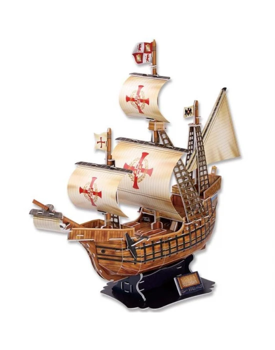 Cubic Fun 3D 113 Parça Puzzle Santa Maria Gemisi