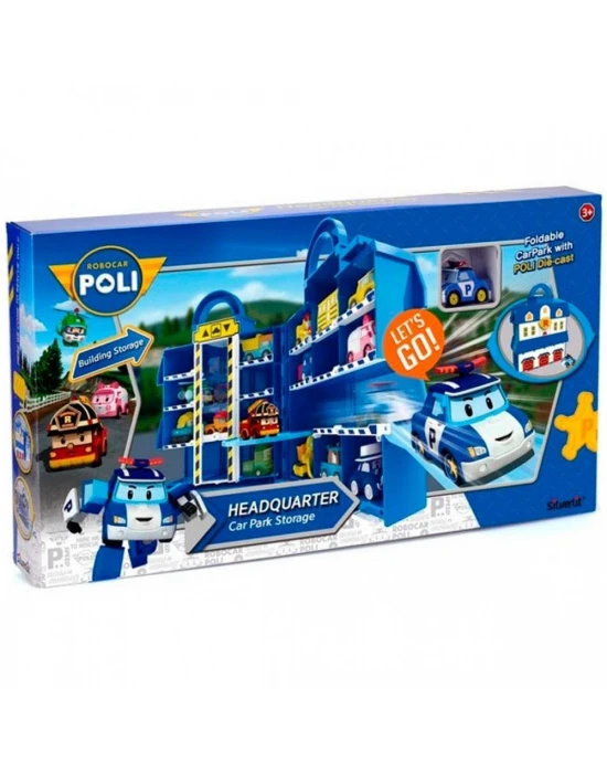 Robocar Poli Ana Merkez Araç Kutusu