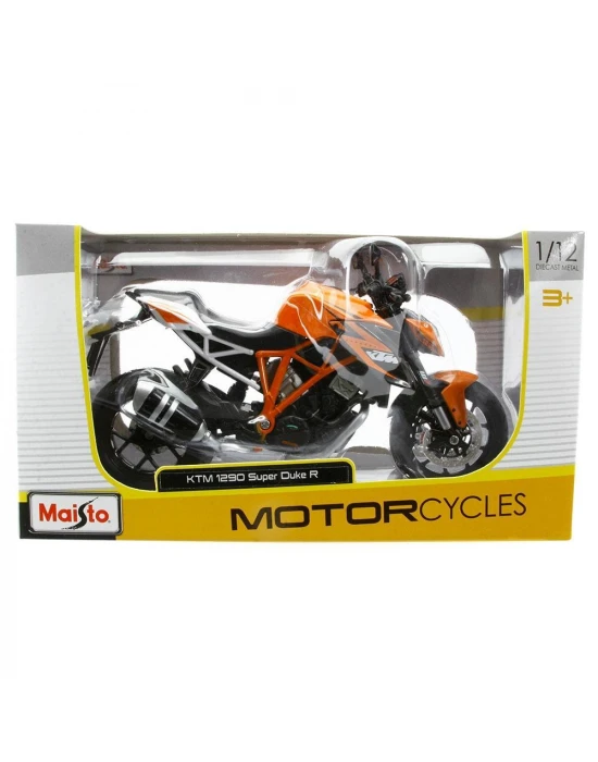 Maisto 1:12 KTM 1290 Super Duke R Model Motorsiklet